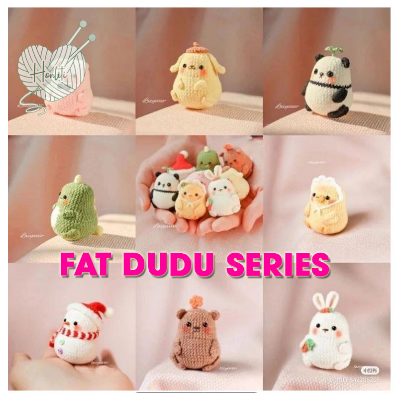 Chart móc "HEO Dudu béo ú" - Crochet Fat Dudu