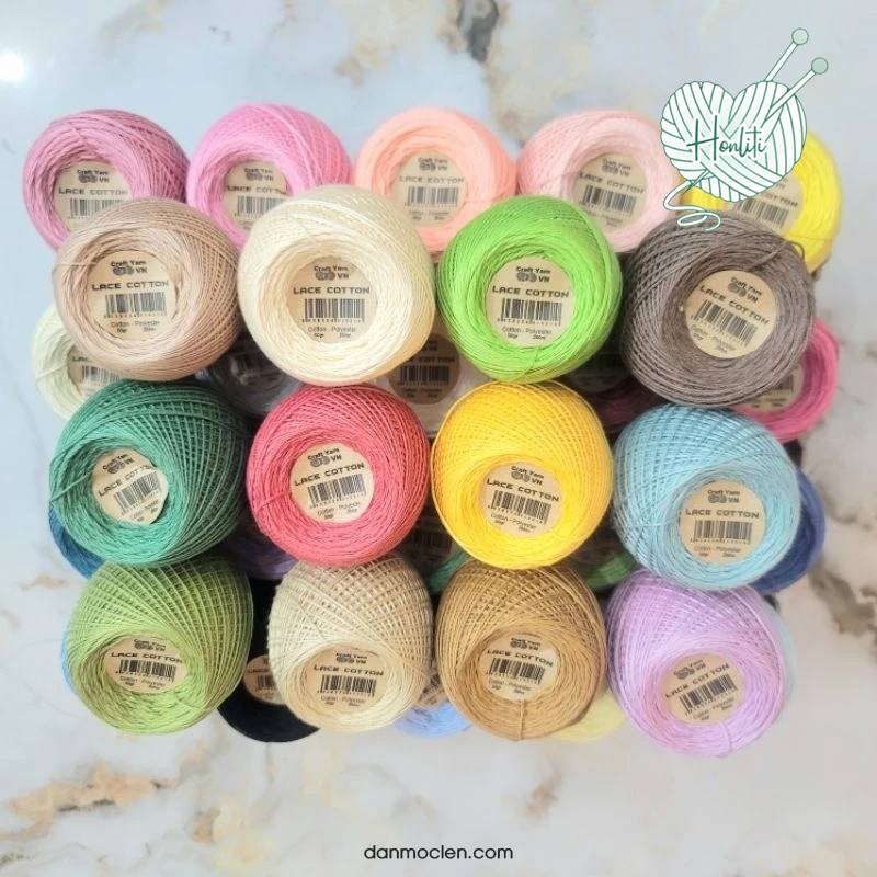 Sợi Lace Cotton 50g
